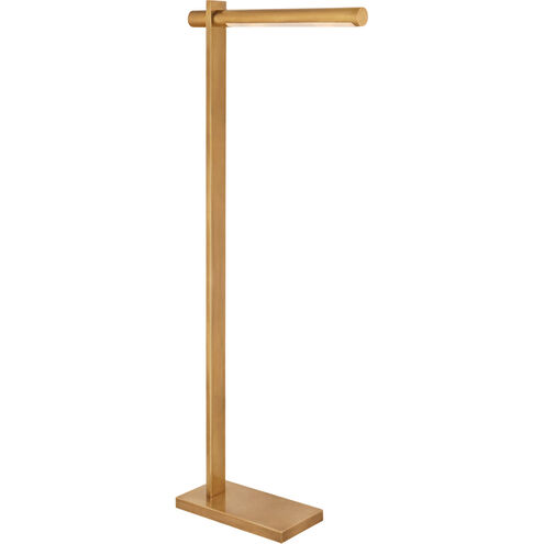 Kelly Wearstler Axis 45 inch 15.00 watt Antique-Burnished Brass Pharmacy Floor Lamp Portable Light