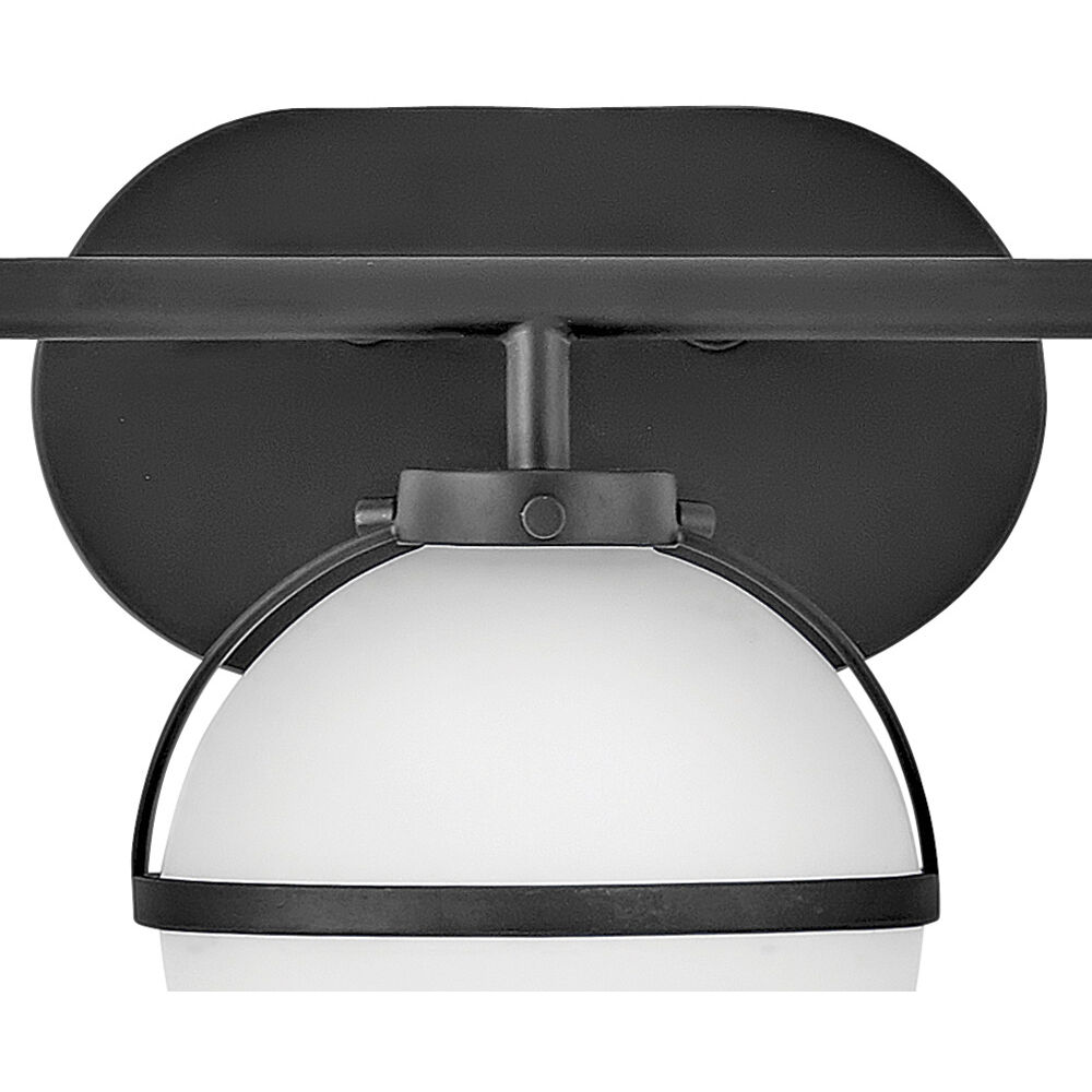 Hollis LED 24 inch Black Vanity Light Wall Light