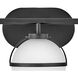 Hollis LED 24 inch Black Vanity Light Wall Light