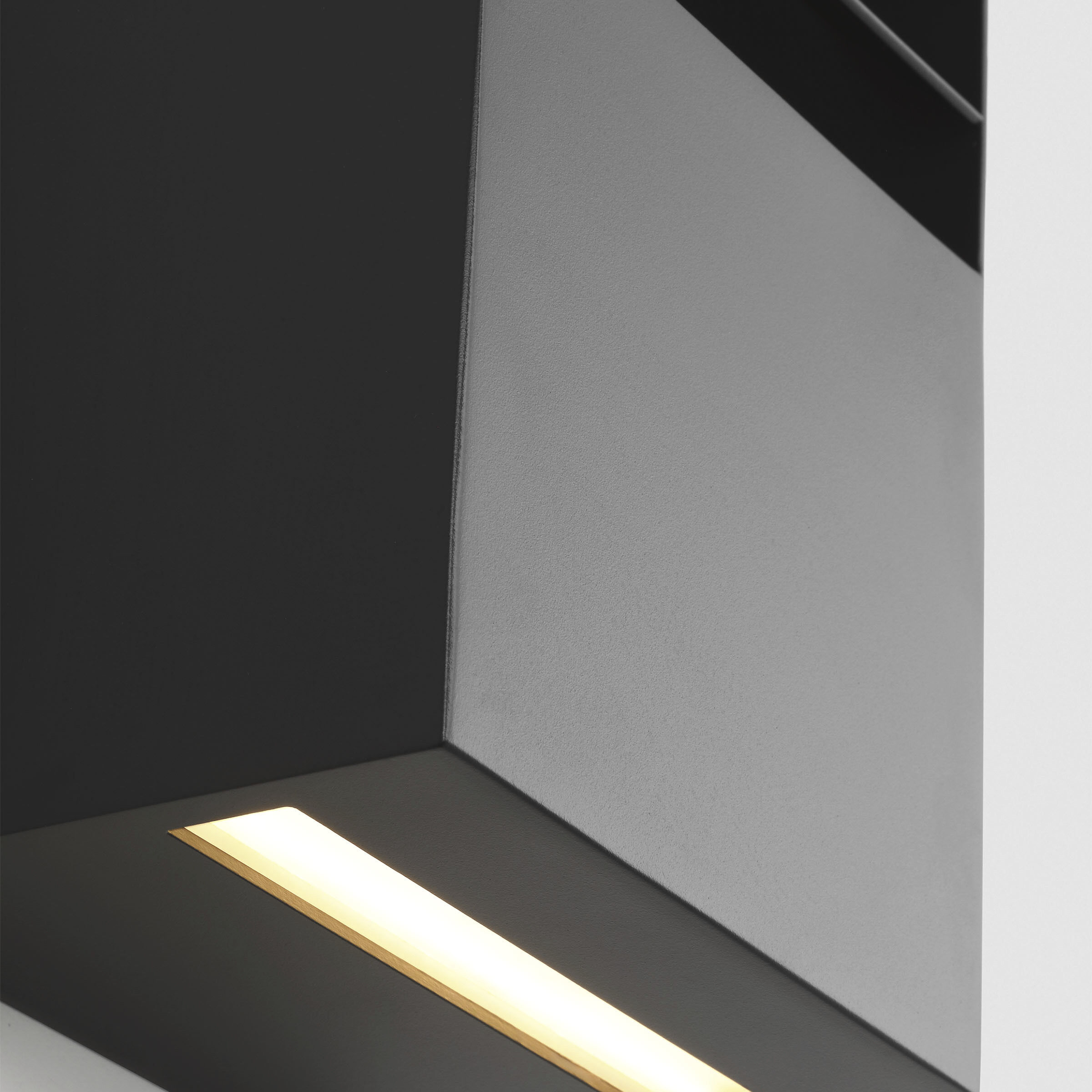 Kelly by Kelly Wearstler Lamel LED 19 inch Outdoor Black Outdoor Wall Lantern