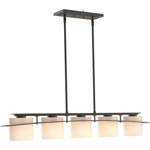 Arc Ellipse 5 Light 41.9 inch Black Pendant Ceiling Light
