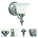 Richland 1 Light 7 inch Satin Nickel Wall Sconce Wall Light in Alabaster