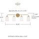Lawson 4 Light 32.25 inch Aged Brass Vanity Light Wall Light