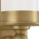 Richmond 1 Light 4 inch Aged Brass Sconce Wall Light