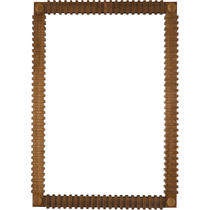 Rift 36 X 26 inch Clear Coat Flat Mirror