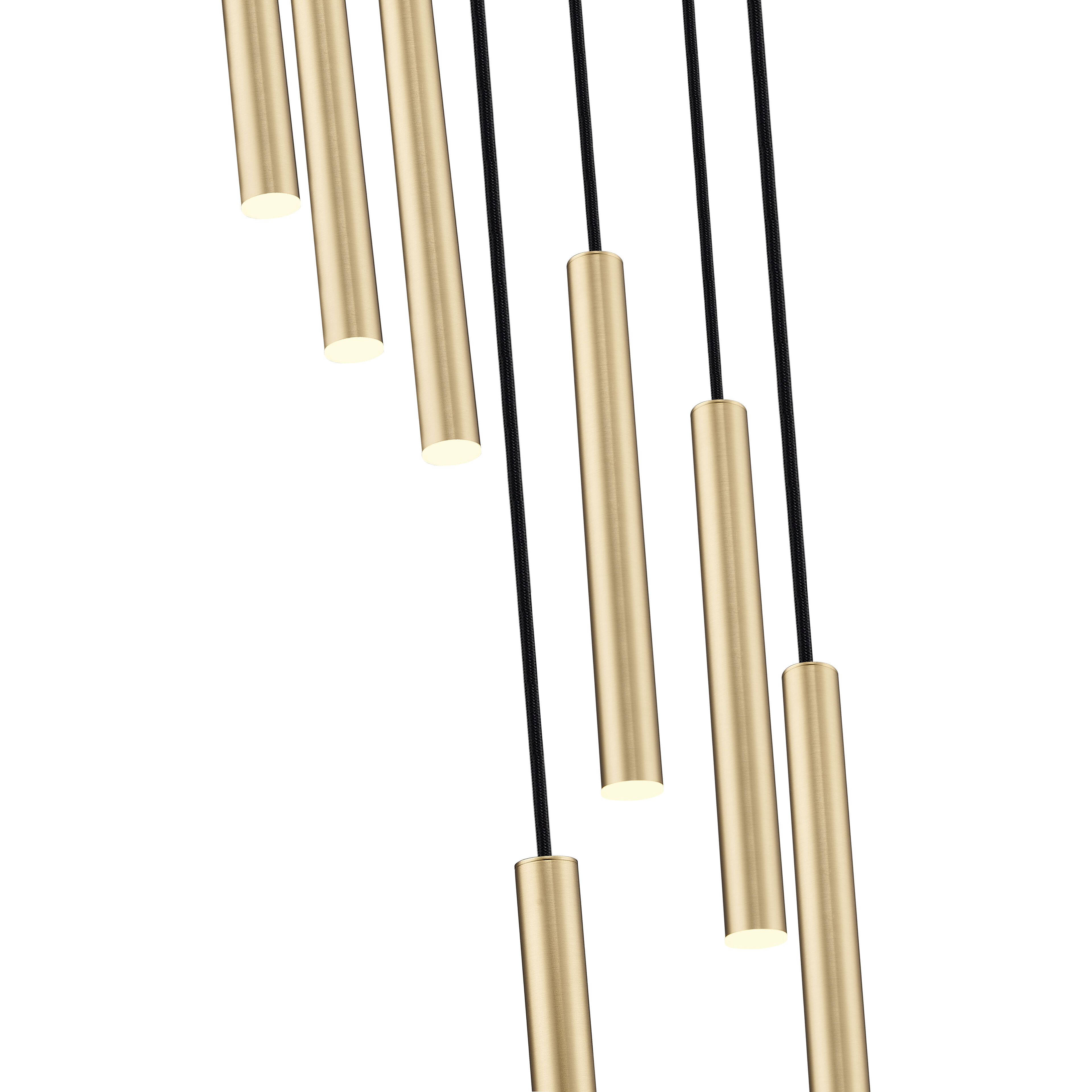 Forest LED 18 inch Modern Gold Chandelier Ceiling Light