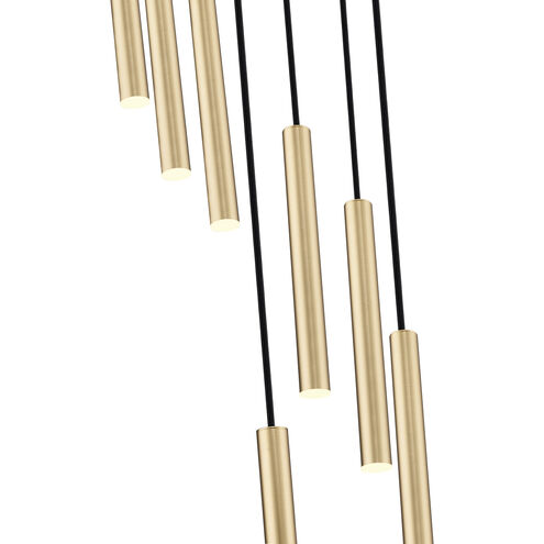 Forest LED 18 inch Modern Gold Chandelier Ceiling Light