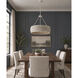 Satori 6 Light 30.75 inch Ecru Chandelier Ceiling Light