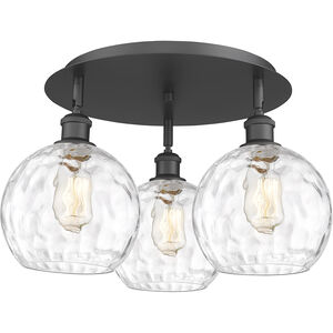 Athens Water Glass Flush Mount Ceiling Light