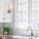 Lewis 5.5 inch Heritage Brass Indoor Wall Sconce Wall Light
