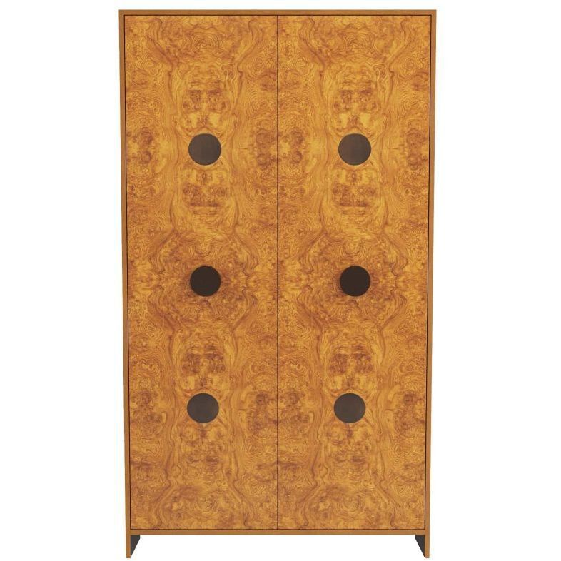 Rowsell 48 inch Blonde Burl Cabinet