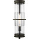 Alcona 1 Light 18 inch Antique Bronze Outdoor Wall Lantern