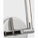 Kelly Wearstler Cona LED 4.25 inch Polished Nickel Sconce Wall Light, Large