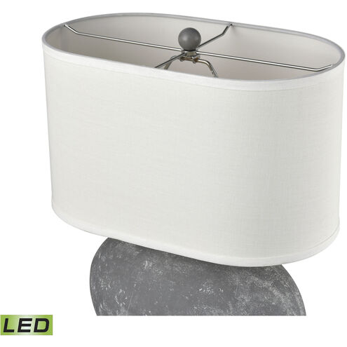 Elin 20 inch 9.00 watt Concrete Table Lamp Portable Light