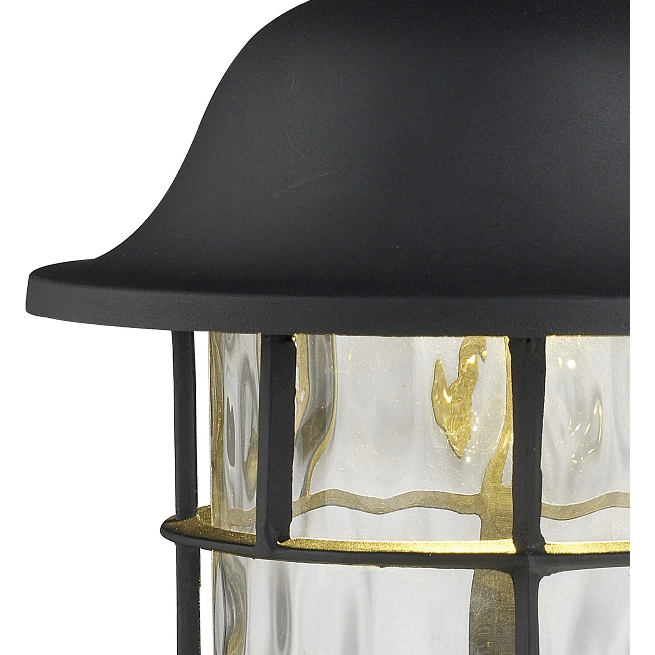 Lapuente LED 14 inch Matte Black Outdoor Wall Sconce