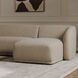 Faye Beige Sectional, Right