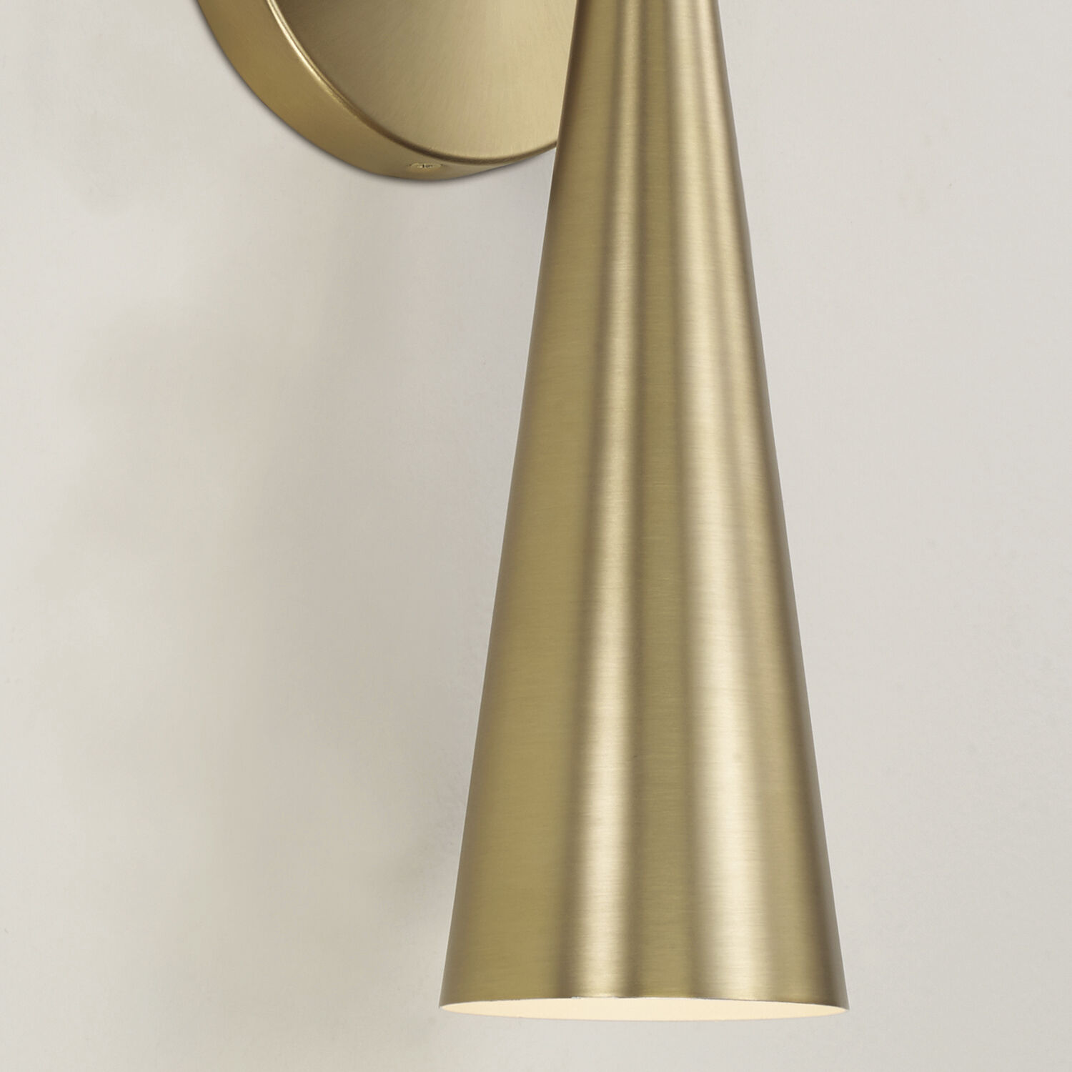 Levi 2 Light 5 inch Matte Brass Sconce Wall Light