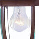 Wexford 1 Light 13.25 inch Burled Walnut Exterior Wall Mount