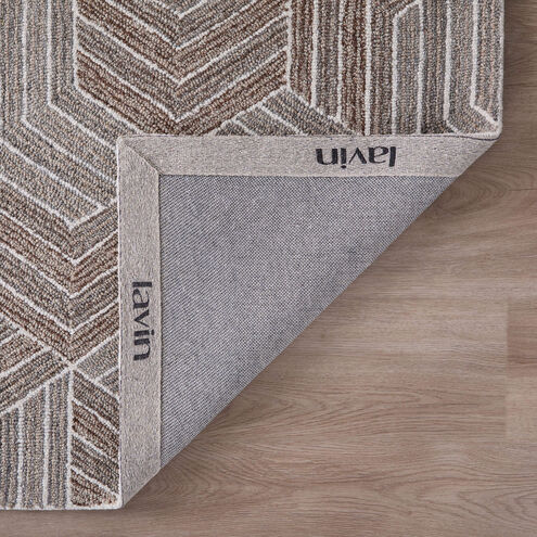 Sachin 158 X 118 inch Brown Rug in 10 x 13