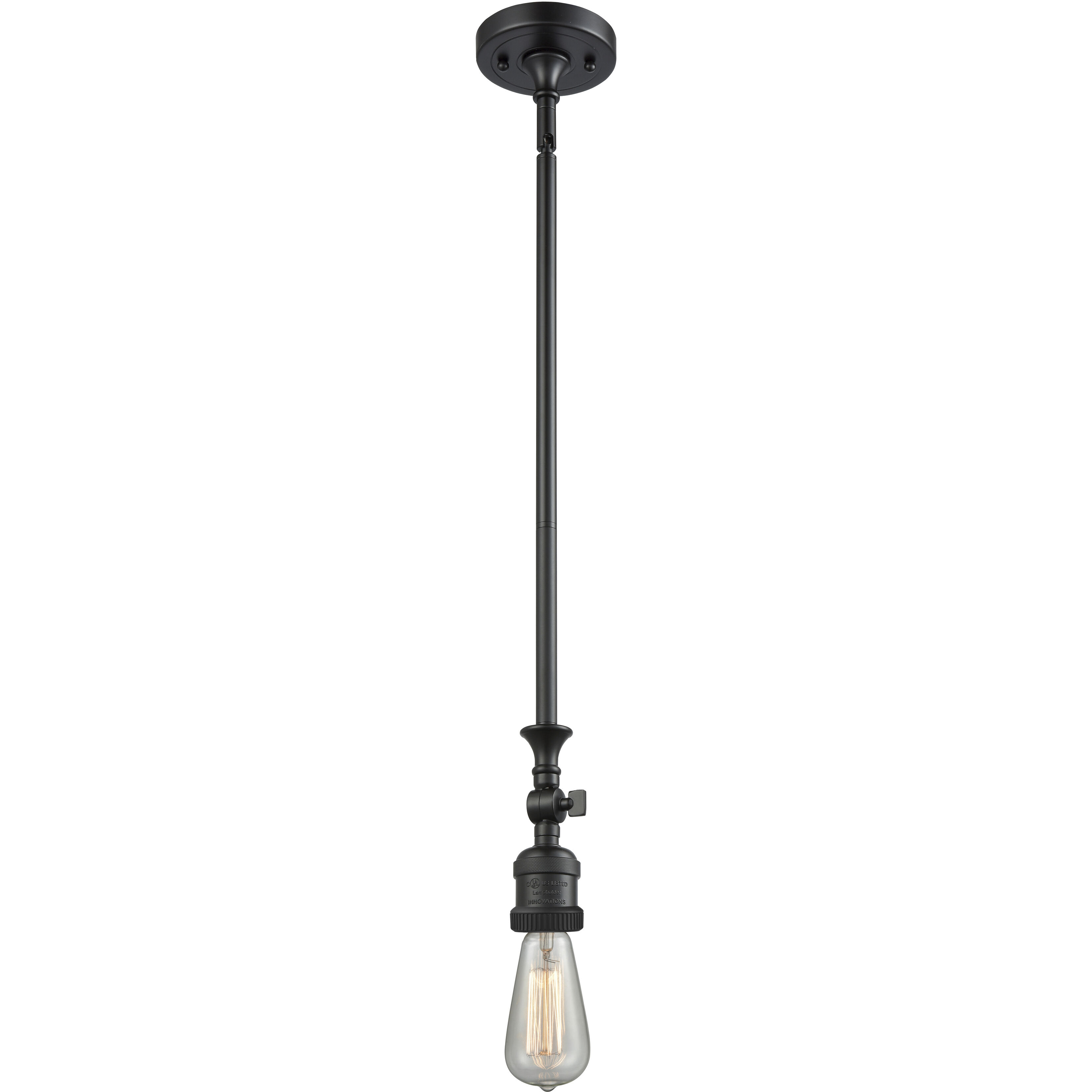 Franklin Restoration Appalachian LED 8 inch Matte Black Mini Pendant Ceiling Light, Franklin Restoration