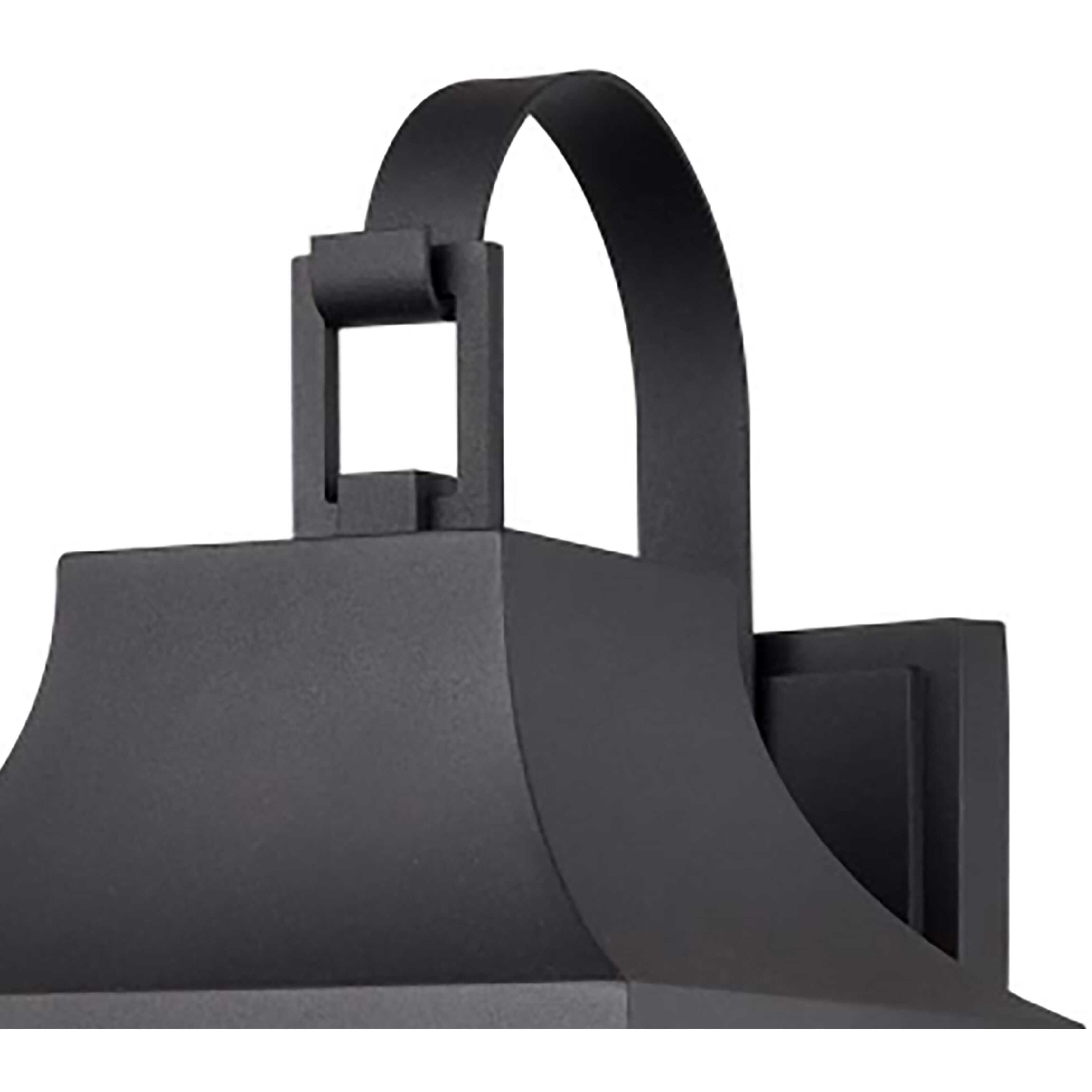 Splitrock 1 Light 15.5 inch Black Outdoor Wall Sconce