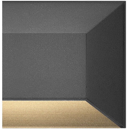 Nuvi 12v 1.90 watt Black Landscape Deck Sconce, Rectangular