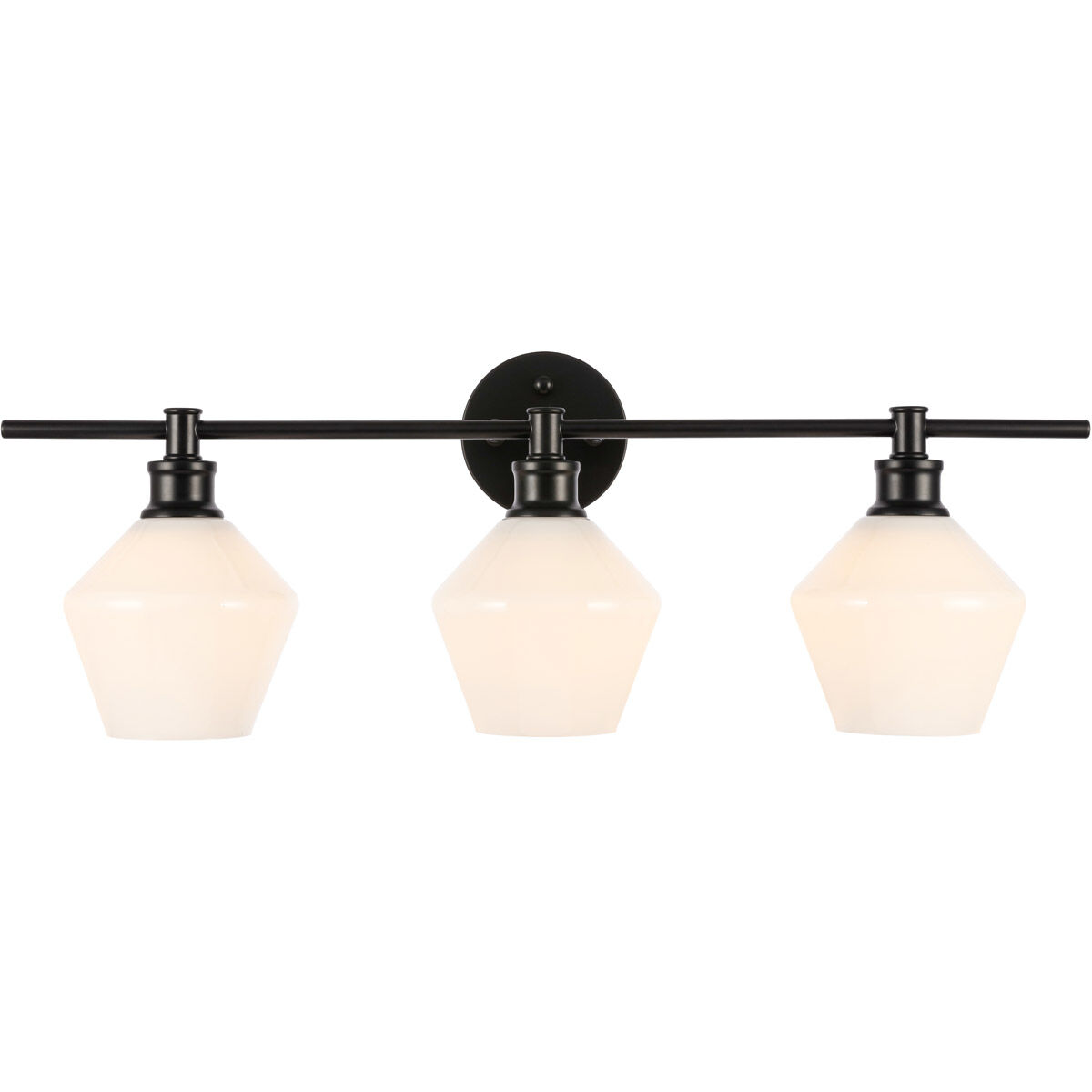Rochester 3 Light 28 inch Black Wall sconce Wall Light