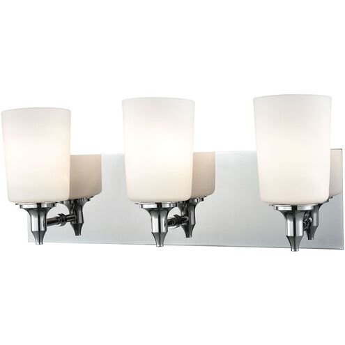 Alton Road 3 Light 18 inch Chrome Vanity Light Wall Light