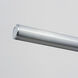 Continuum LED 93.7 inch Satin Aluminum Linear Pendant Ceiling Light