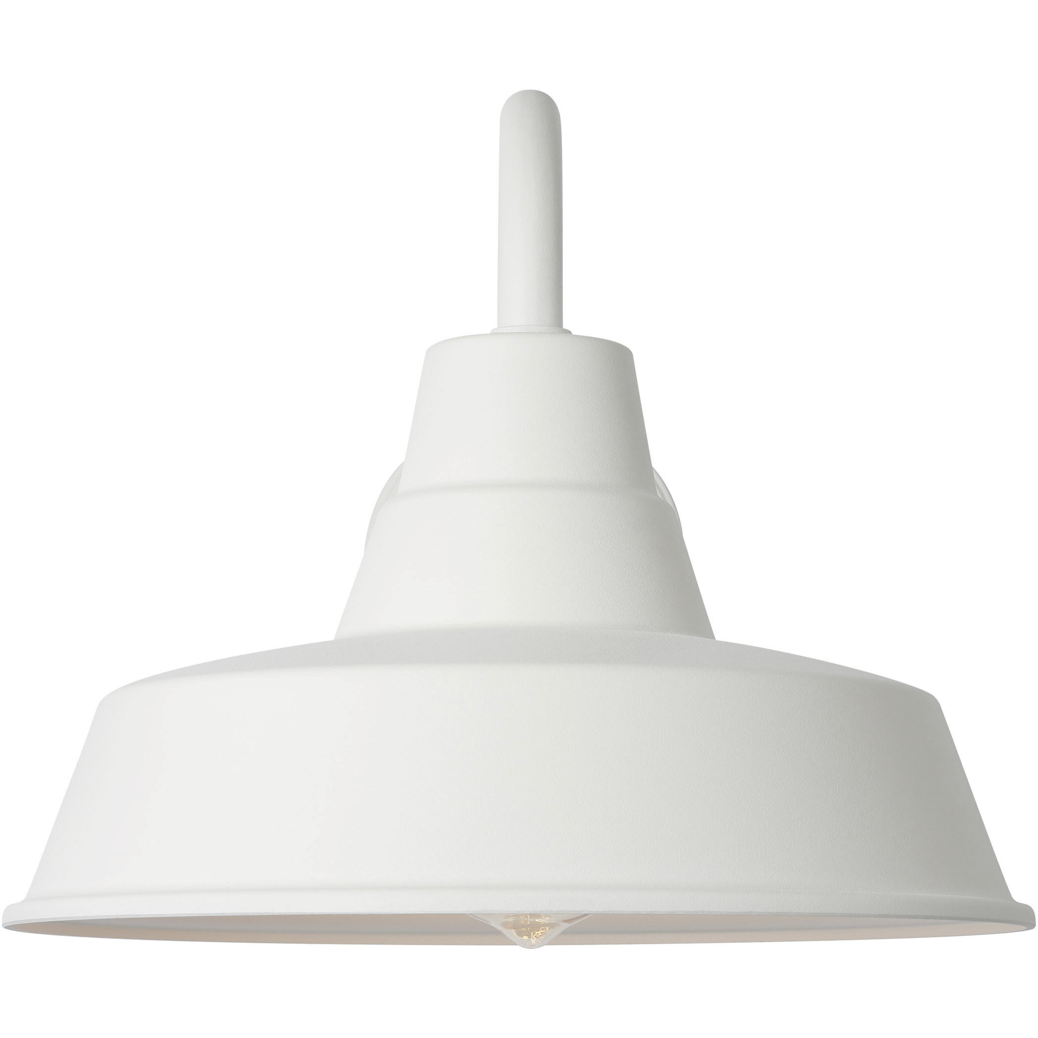 Sean Lavin Barn Light 1 Light 10.75 inch Outdoor Textured White Outdoor Wall Lantern