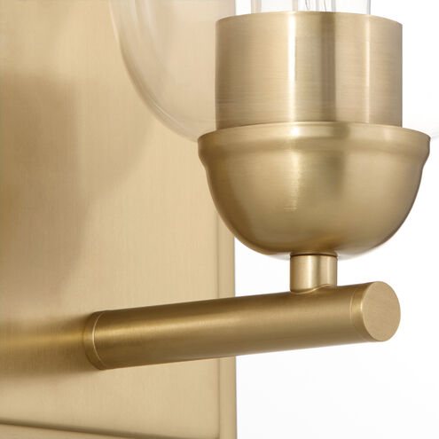 Wallinger Wall Mount Wall Light in Aged Brass