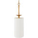 Malani 1 Light 9 inch White Pendant Ceiling Light