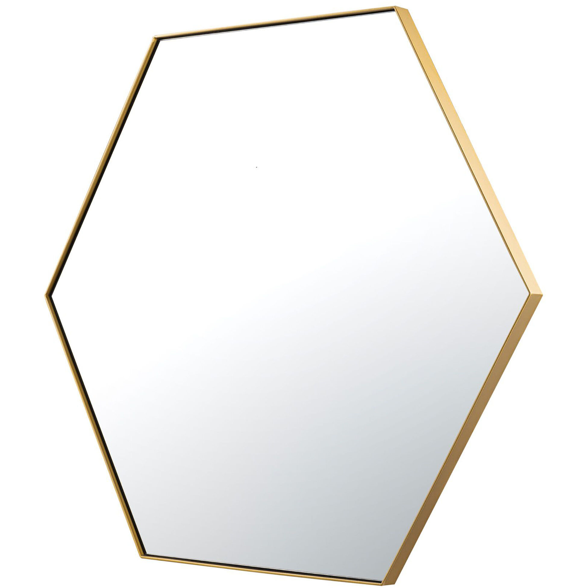 Put A Spell On You 30 X 30 inch Gold Wall Mirror