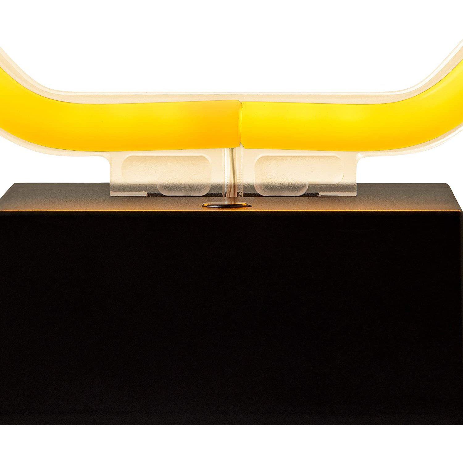 Pineapple 11.75 inch White LED Neon Lamp Portable Light