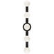 Pizzazz Wall Sconce Wall Light in Matte Black