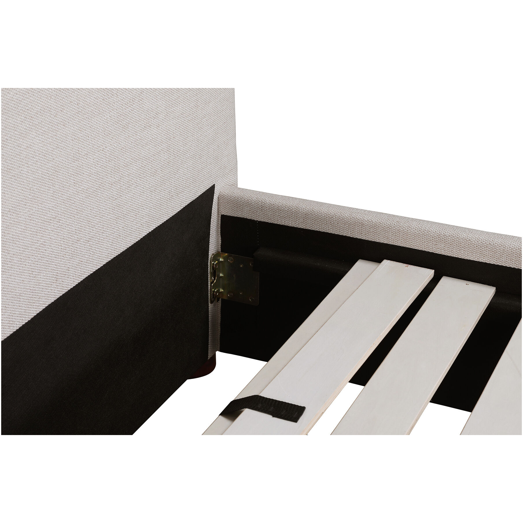 Luzon Wheat Bed in Beige, King