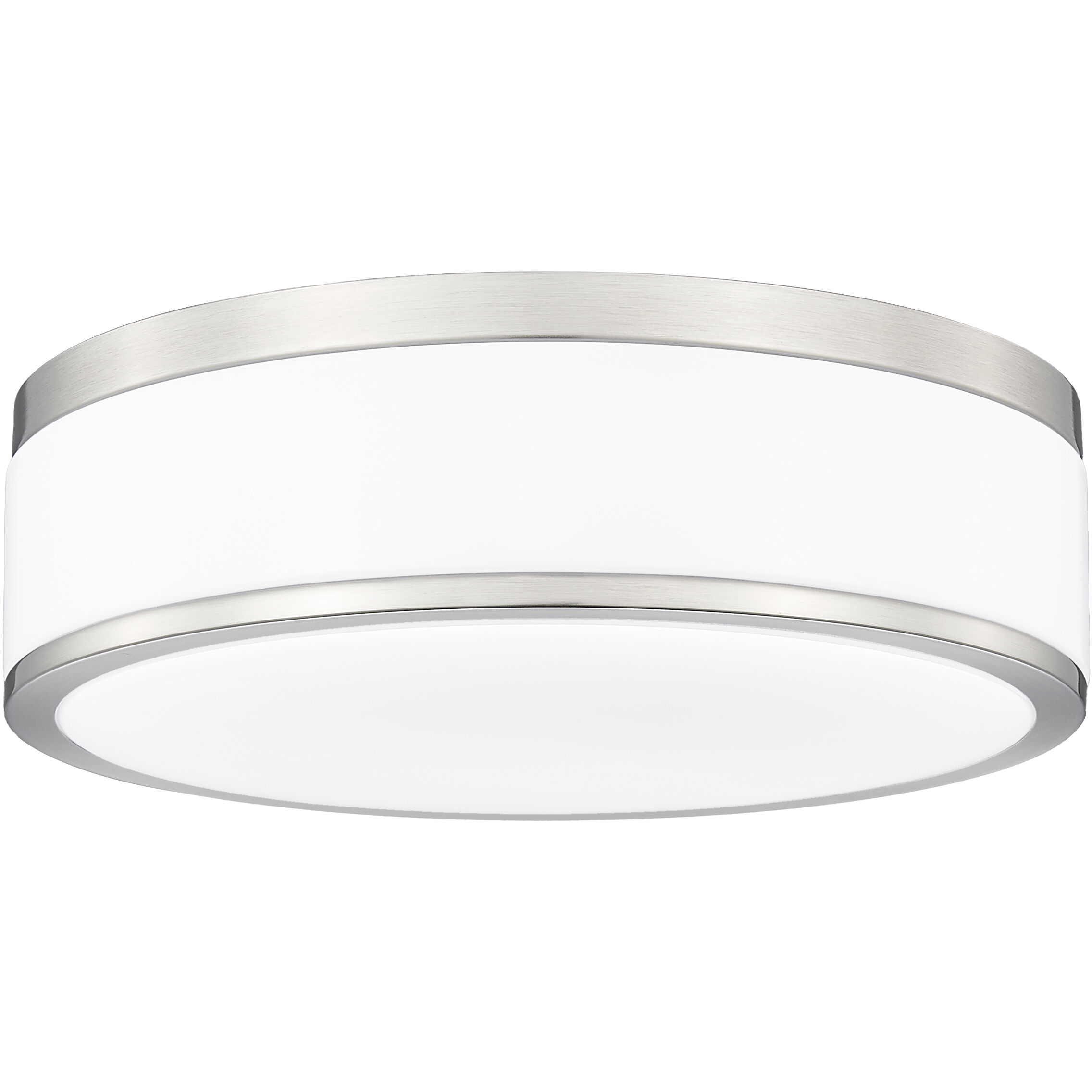 Ballord LED 12 inch Brushed Nickel Flush Mount Ceiling Light