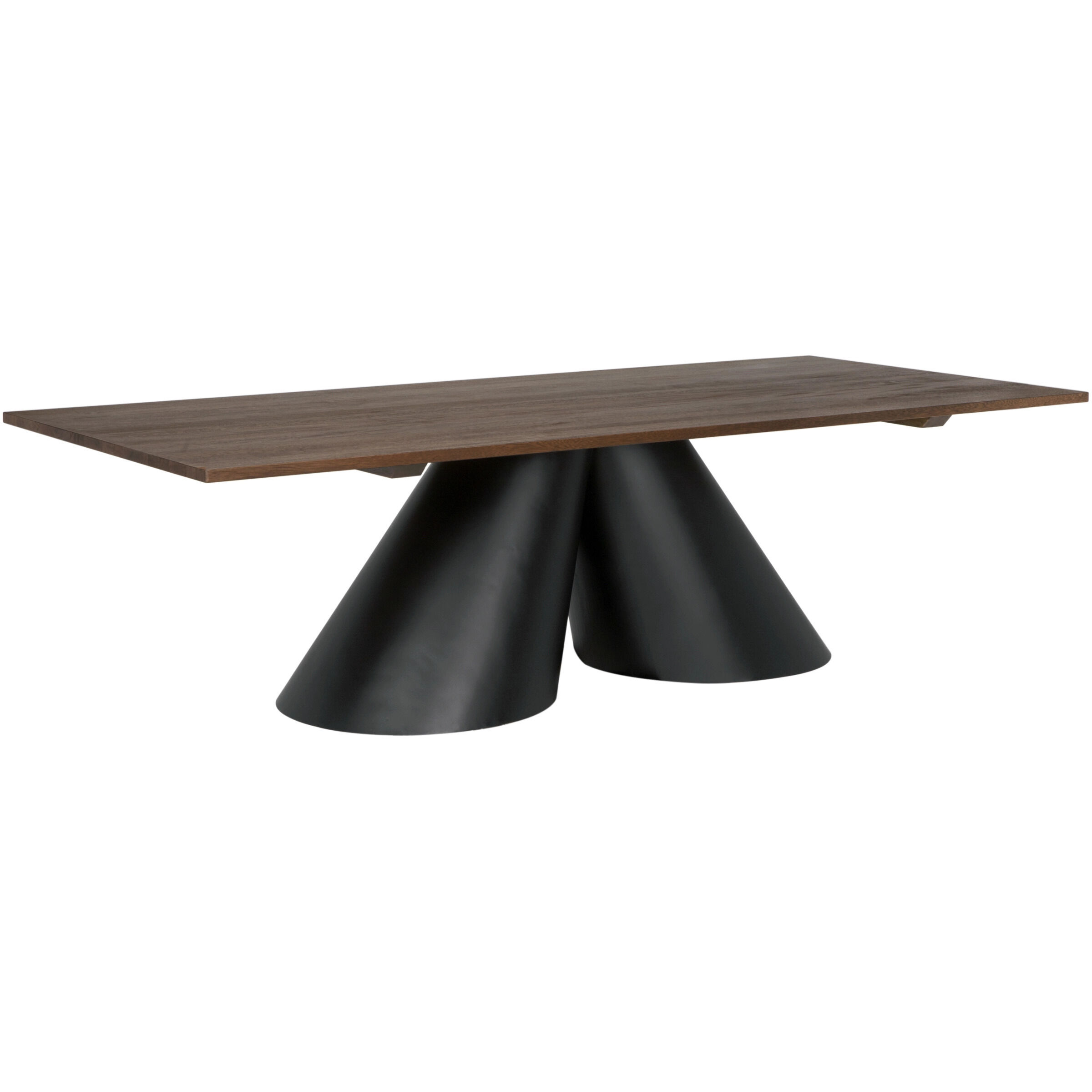 Mason 108 X 48 inch Matte Black Dining Table