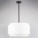 Burnaby LED 20.5 inch Black Pendant Ceiling Light