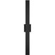 Jacks LED 48 inch Textured Black Exterior Wall Sconce