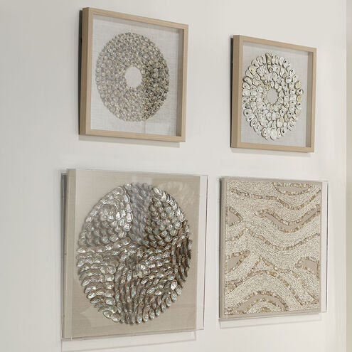 Thailand Taupe Shell Wall Art