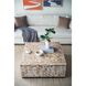Mireille 39.4 X 39.4 inch Brown/Black Coffee Table