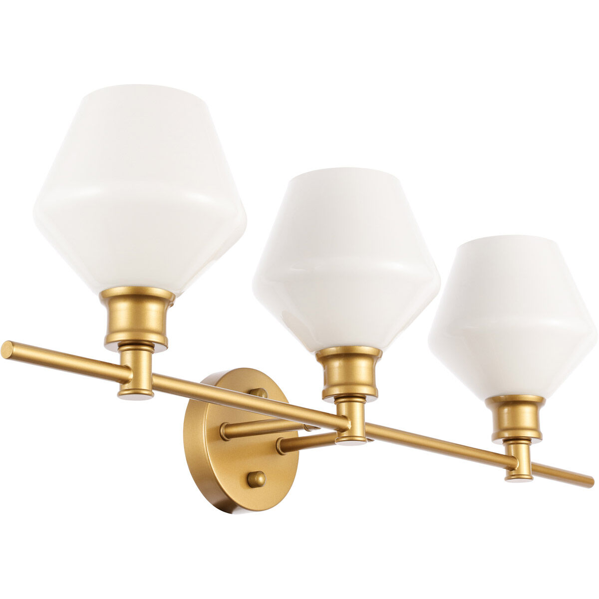 Rochester 3 Light 28 inch Brass Wall sconce Wall Light