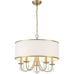 Somera 5 Light 22 inch Vibrant Gold Chandelier Ceiling Light