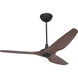 Haiku 60 inch Black with Cocoa Bamboo Blades Ceiling Fan