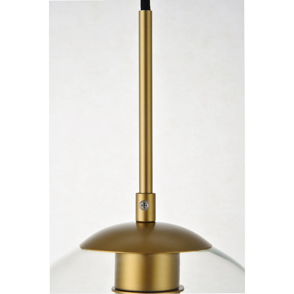 Baxter 1 Light 9.8 inch Brass Pendant Ceiling Light