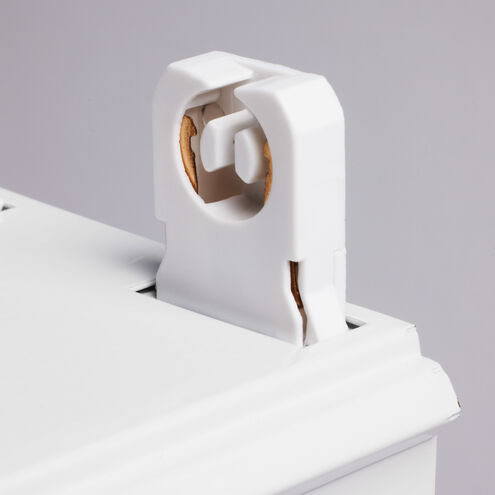 Brentwood LED 4.65 inch White Strip Fixture Ceiling Light