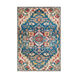 Hannibal 89 X 61 inch Navy/Khaki/Dark Red/White/Bright Yellow/Saffron Rugs, Rectangle