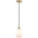 Ballston Cindyrella 1 Light 6 inch Satin Gold Mini Pendant Ceiling Light