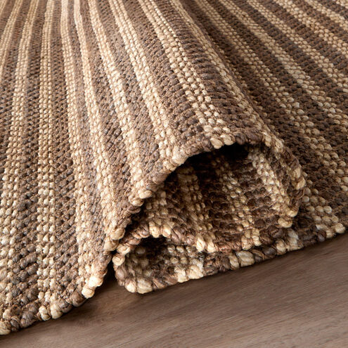 Ganges 114 X 79 inch Brown Rug in 6 x 9